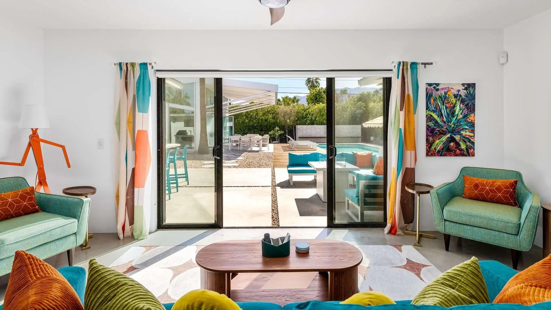 Luxury 4-Bedroom Home With Pool Spa & Stunning Mountain Views Palm Springs Verenigde Staten