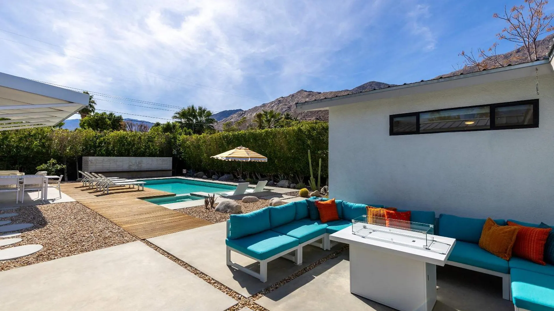 Vakantiehuis Luxury 4-Bedroom Home With Pool Spa & Stunning Mountain Views Palm Springs Verenigde Staten