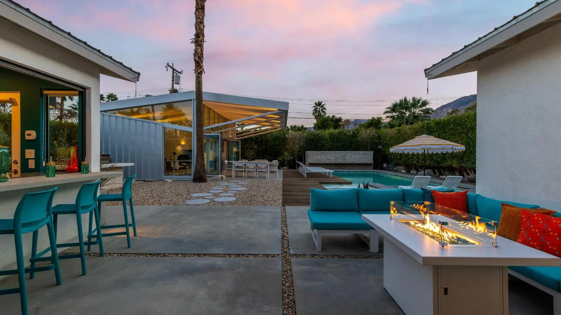 Vakantiehuis Luxury 4-Bedroom Home With Pool Spa & Stunning Mountain Views Palm Springs Verenigde Staten