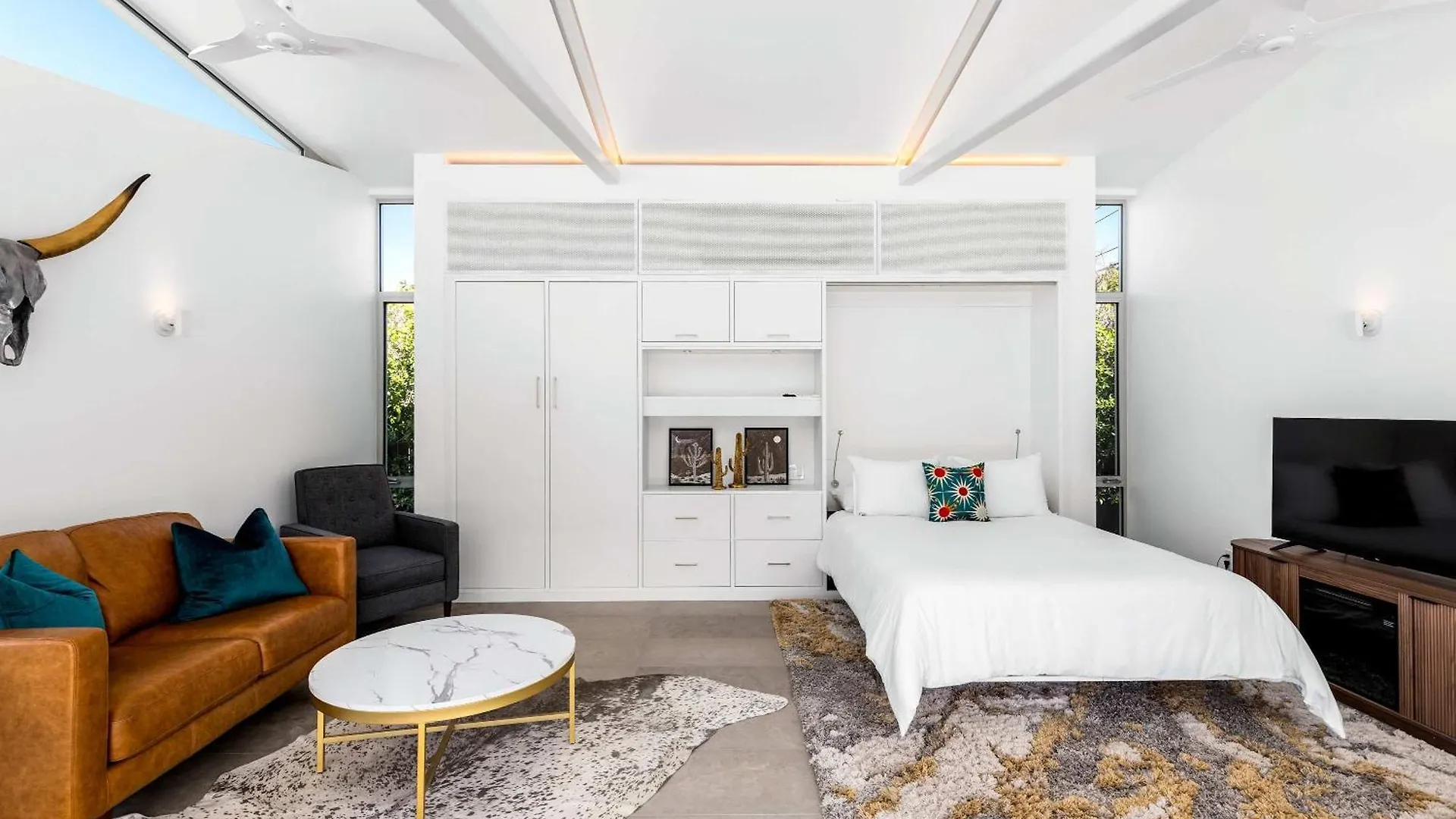 Vakantiehuis Luxury 4-Bedroom Home With Pool Spa & Stunning Mountain Views Palm Springs